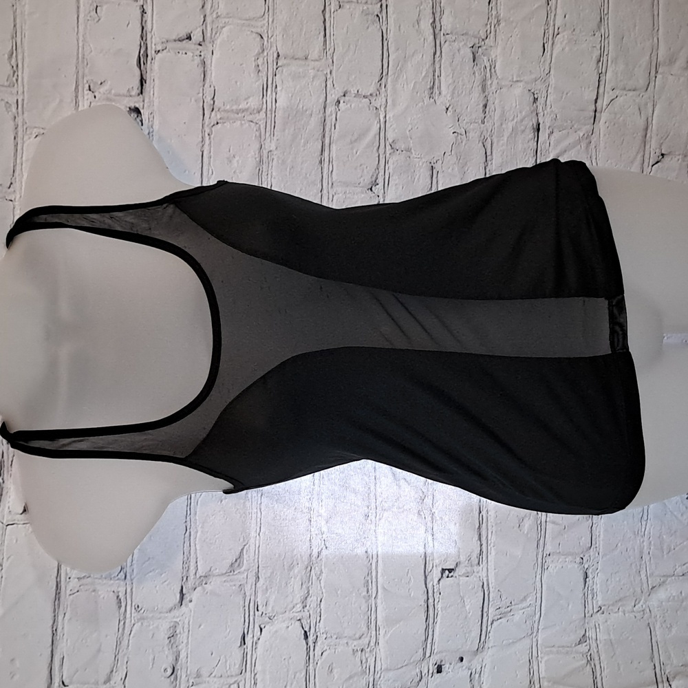 Sheer/black top by urban behavior size xs